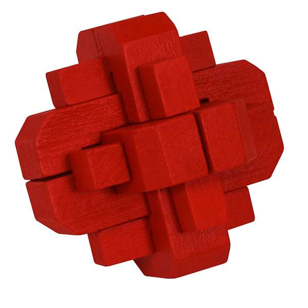 COLOUR 3D PUZZLES - RED Image